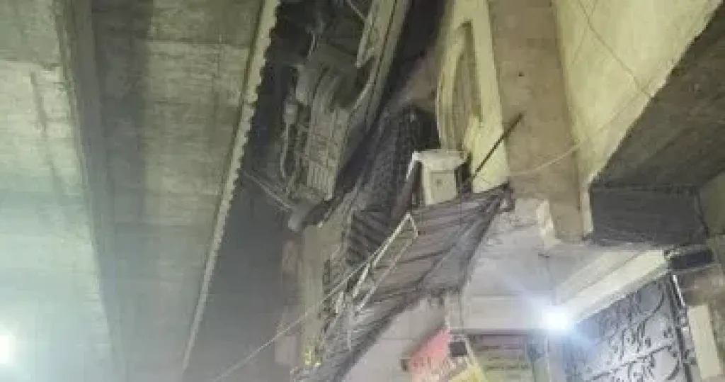 المعاينة الأولية: اختلال عجلة القيادة وراء انقلاب أتوبيس بدائرى أحمد عرابى