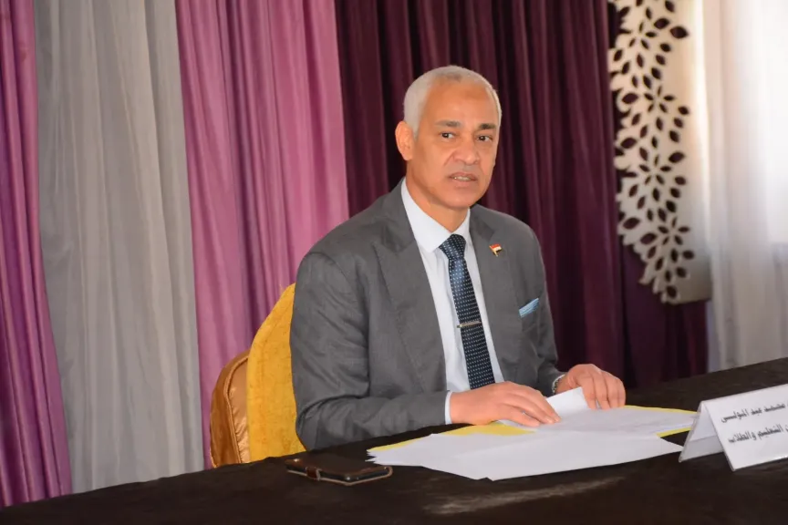 مجلس إدارة القرية الأوليمبية بجامعة أسيوط يناقش تطوير الخدمات