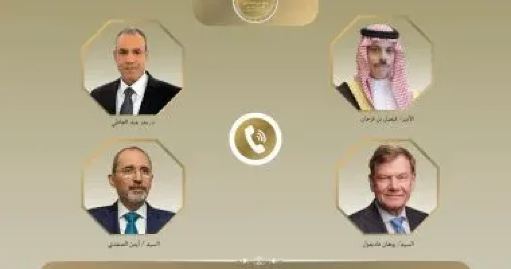 وزير الخارجية يبحث هاتفيا مع نظرائه الألمانى والسعودى والأردنى جهود خفض التصعيد