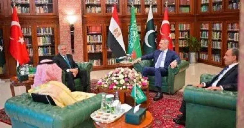 بدر عبد العاطى يشارك بالاجتماع الرباعى مع وزراء خارجية باكستان وتركيا والسعودية