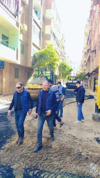 محافظ أسيوط: بدء رصف تقسيم إلياس بحي شرق أسيوط ضمن خطة رفع كفاءة