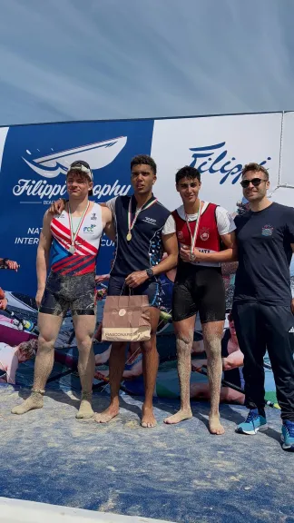 برونزية ومراكز متقدمة لمنتخب مصر في المرحلة الأولى ببطولة ليدو فيليبي للتجديف الشاطئي بإيطاليا