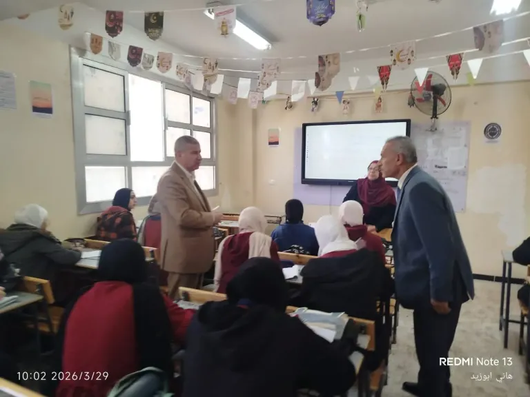 رمضان يفاجئ مدارس ادارة غرب الزقازيق التعليمية ويعطى تعليمات للحفاظ على المبانى