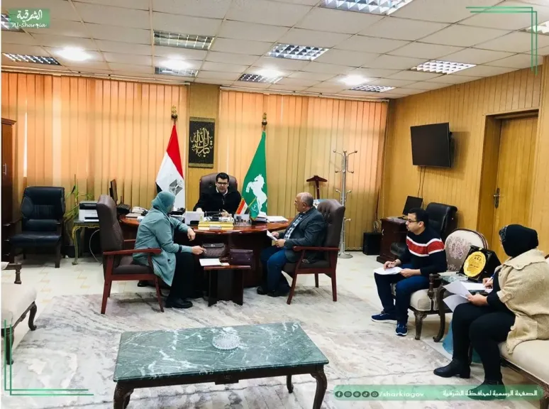 نائب المحافظ الشرقية الإنتهاء من توفيرالأراضي لإقامة مشروعات مياه الشرب ب193 قرية