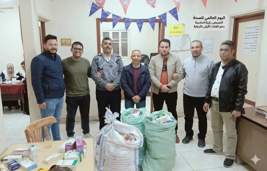 ضبط صيدليتين بدون ترخيص والتحفظ على أدوية خلال حملة تموينية بإهناسيا