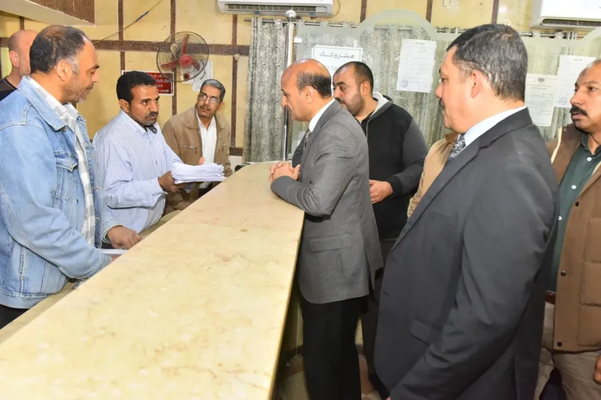 محافظ أسيوط يتفقد المركز التكنولوجي بالقوصية لمتابعة ملف التصالح