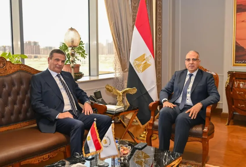 وزير الموارد المائية والرى ووزير الزراعة واستصلاح الأراضي يبحثان موقف الموضوعات المشتركة بين وزارتي الري والزراعة