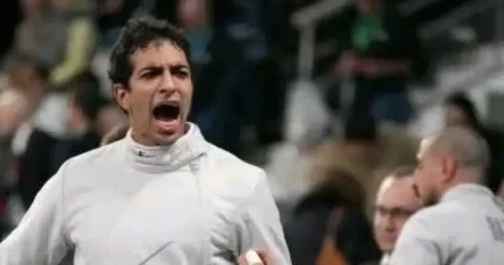 أحمد هشام يحقق الميدالية البرونزية ببطولة العالم للسلاح بالبرازيل