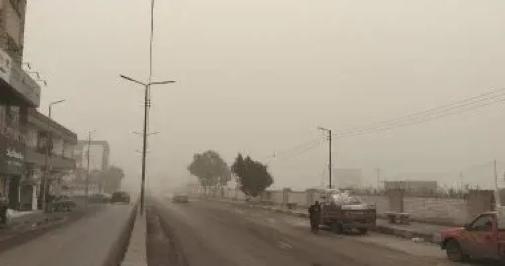 الأرصاد تكشف موعد انتهاء العاصفة الترابية وتحسن الطقس