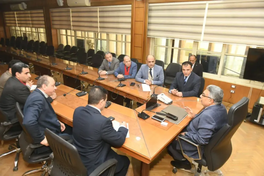 محافظ الدقهلية يبحث مع رئيس شركة كهرباء شمال الدلتا معوقات عدد من المشروعات الجارية