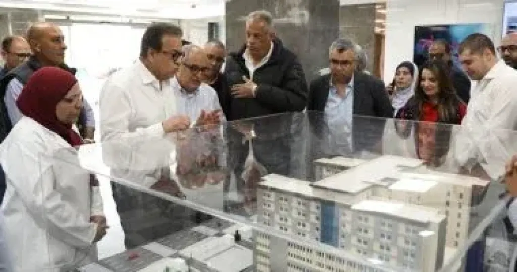 وزير الصحة يتفقد مستشفى مدينة نصر للتأمين الصحي ويوجه بسرعة استكمال الأعمال