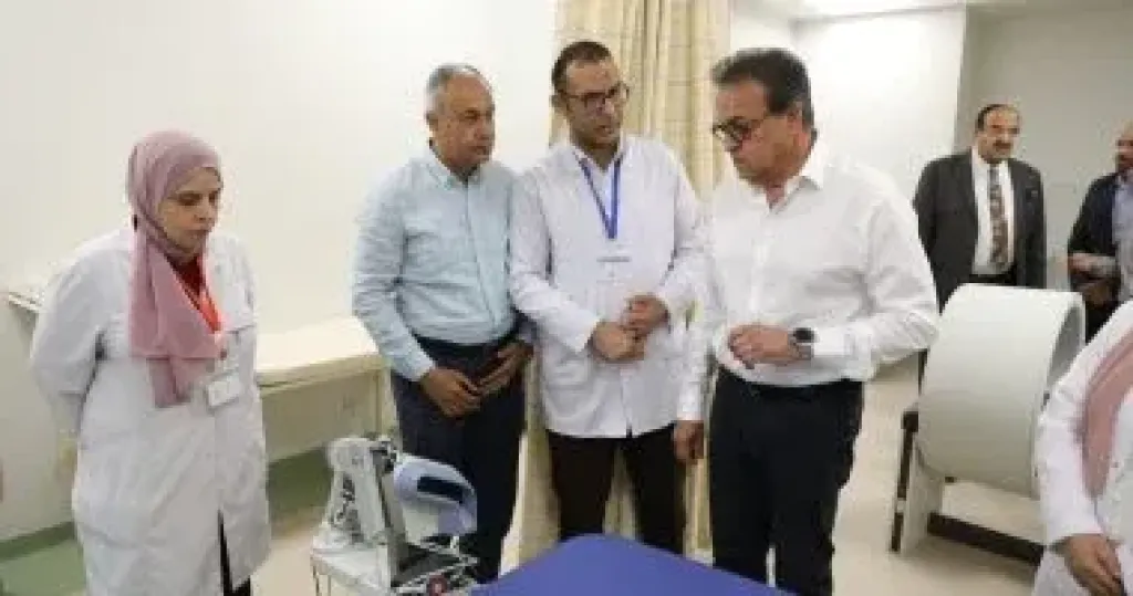 وزير الصحة يتفقد مستشفى بولاق الدكرور بنسبة تنفيذ 100% ومشروع بولاق أبو العلا