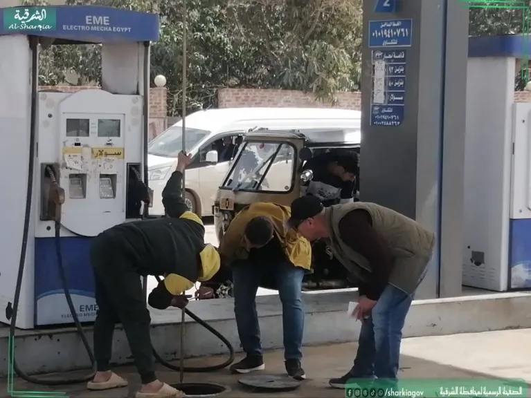 تموين الشرقية يضبط ٨٤٠ كرتونة سيراميك مجهولة المصدر و٦٤٤  لتر سولار