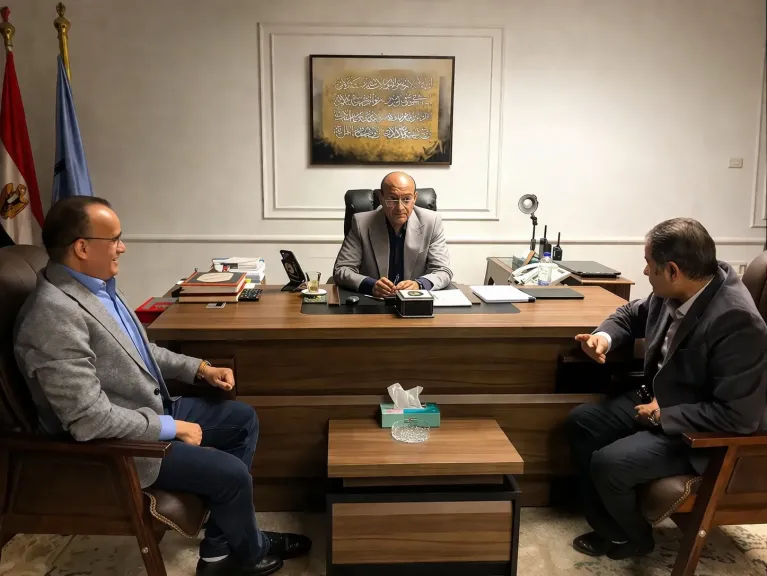 محافظ أسيوط يبحث تعزيز التعاون بين المستشفيات الجامعية والصحة