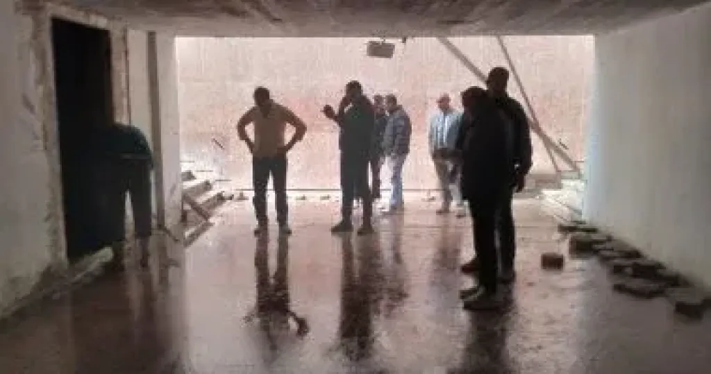 حى العجوزة يرفع كفاءة نفق مشاة نادى الترسانة.. وإنارة كاملة وتأمين للمارة