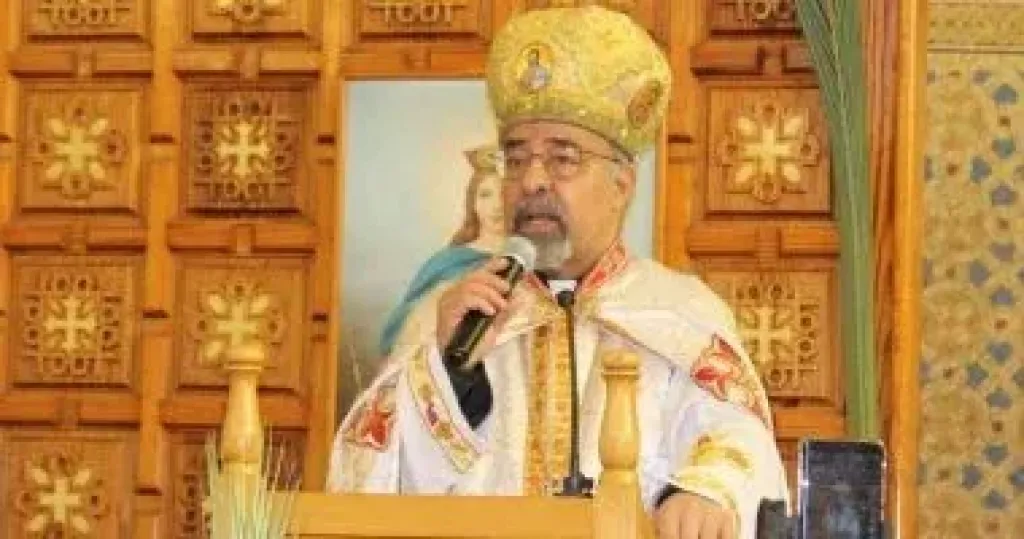 بطريرك الأقباط الكاثوليك يترأس قداس أحد الشعانين بالإسكندرية