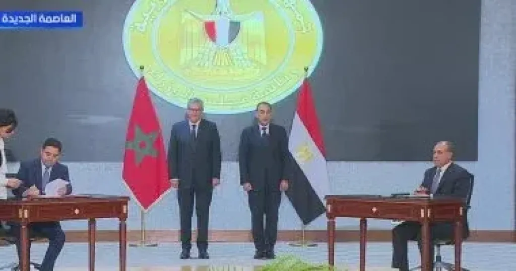 وزير الخارجية ونظيره المغربي يوقعان مذكرات تعاون بمجالات الإسكان والصحة والسياحة