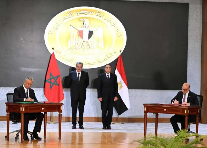 وزير الاستثمار يوقع مذكرة تفاهم مصرية مغربية لتعزيز الشراكة الاستثمارية