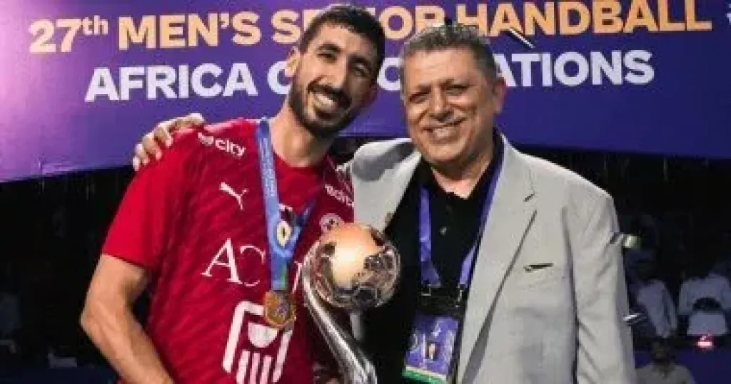 يحيى خالد أفضل لاعب في الدوري الفرنسي لكرة اليد