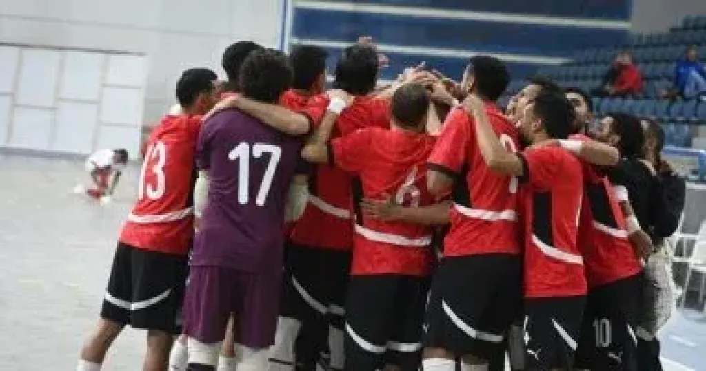 منتخب الصالات يخوض تدريباته استعداداً لمواجهة الجزائر ودياً