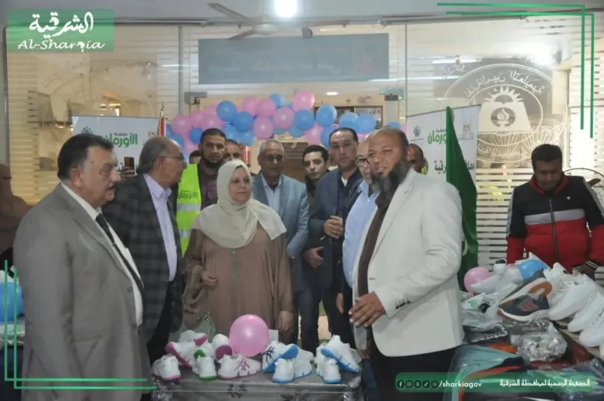 تضامن الشرقية ينظم إحتفالية لتوزيع ملابس بالمجان على ١٥٠ طفلا يتيما