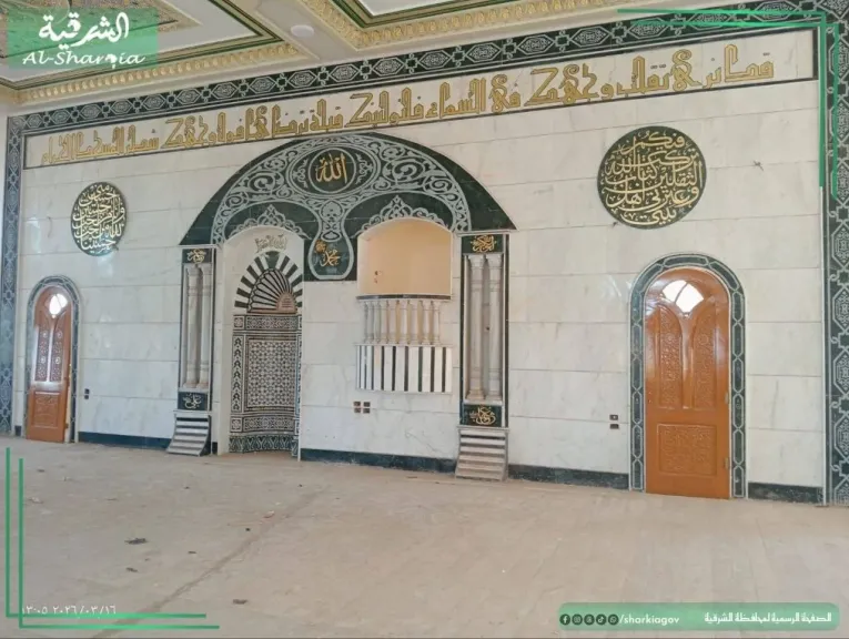 اوقاف الشرقية افتتاح مسجدين ومجمع الأمام الحسين بقرية السلطان حسن وعزبة العيدروس