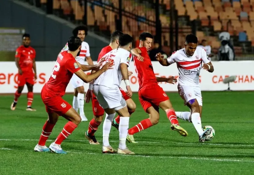 بعثه الزمالك تغادر مطار هواري بومدين للعودة إلى القاهرة