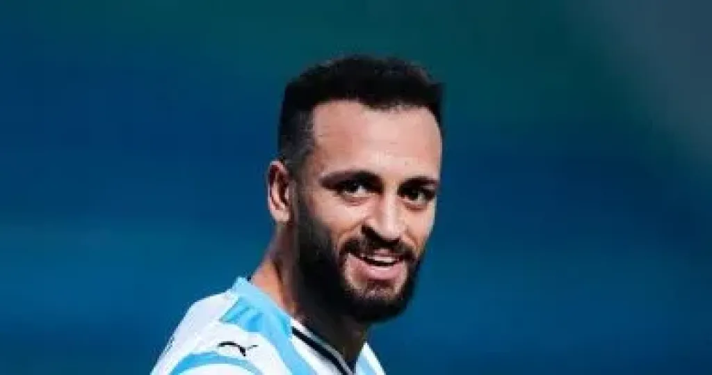 مروان حمدى يتعادل لبيراميدز 1 - 1 أمام المصرى فى الوقت الضائع