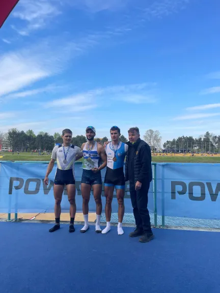 ذهبية جديدة للتجديف المصري.. محمد علاء يتوج ببطولة كرواتيا المفتوحة