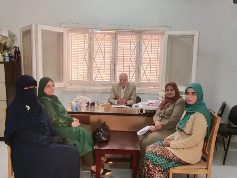 كلية الدراسات الإسلامية والعربية للبنات بسوهاج تنظم زيارة إنسانية لمؤسسة