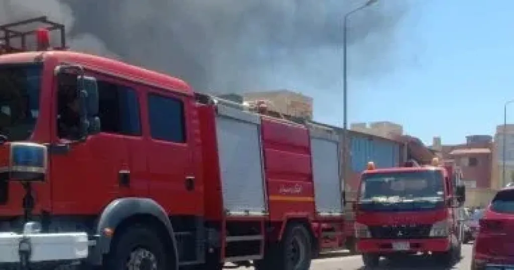 مصرع ربة منزل وإصابة نجلها بحريق شقة سكنية فى كرداسة