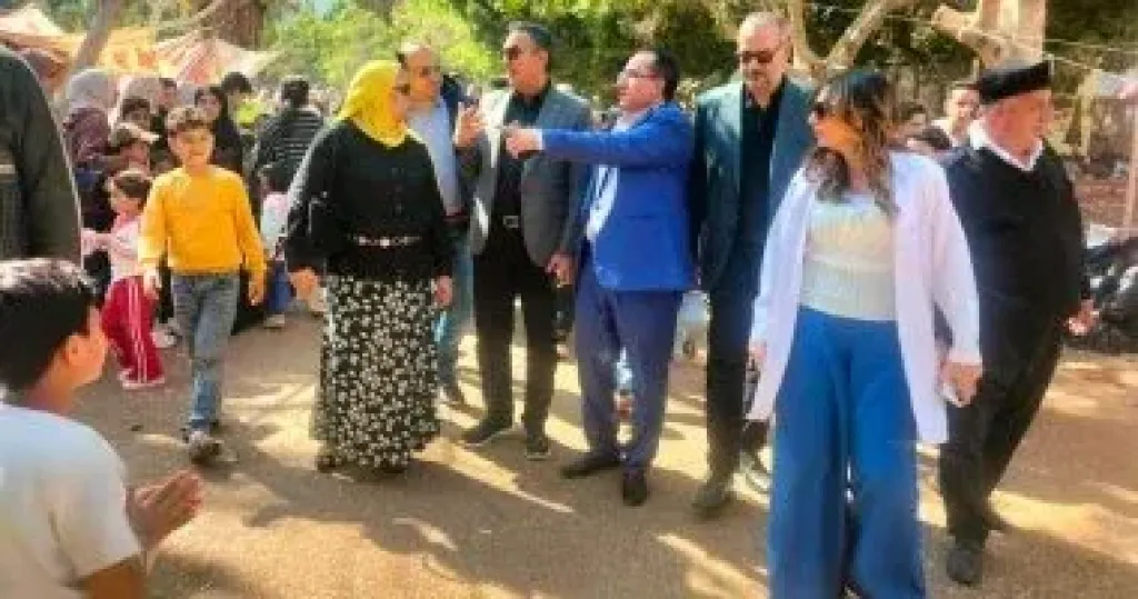 رئيس الخدمات البيطرية يتفقد حديقة حيوان الشرقية خلال احتفالات شم النسيم