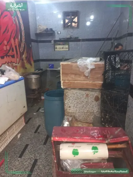 البيئة بالشرقية تنفذ حملات تفتيشية على ٤٩منشأة غذائية وصناعية وتحرير ٧٩  محضراً