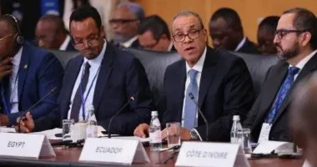 وزير الخارجية يشارك فى اجتماع وزراء ومحافظى مجموعة G24