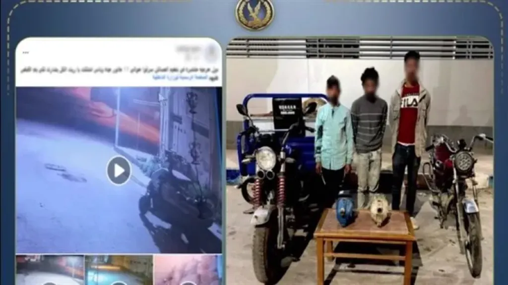 ضبط تشكيل لسرقة مواتير مياه بكفر الشيخ عقب تداول مقطعي فيديو