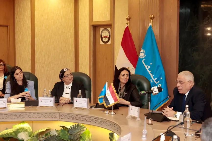 وزيرة التضامن الاجتماعي تشهد افتتاح ” الغرف الصديقة للطفل” بمقر مكتب النائب العام