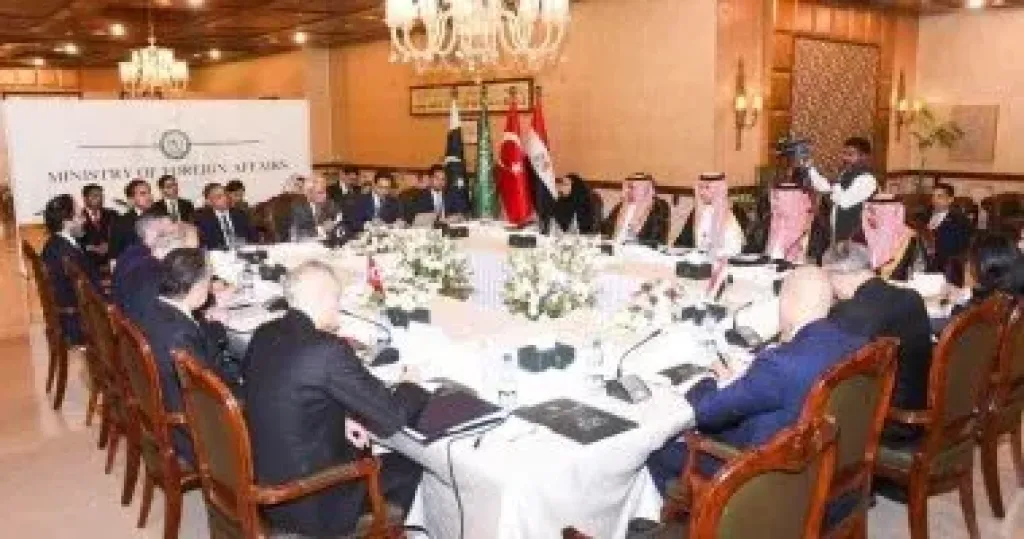 اجتماع مصرى باكستانى تركى سعودى لمناقشة خفض التصعيد فى المنطقة