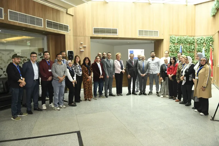 افتتاح البرنامج التدريبي «المياه وقصص النيل» بنقابة الصحفيين بحضور سفيرة الاتحاد الأوروبي