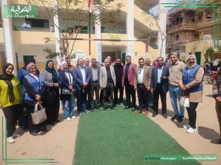 حياة كريمة تقديم العلاج ل 823 بقافلة طبية شاملة  بقرية اشكر بمركز فاقوس