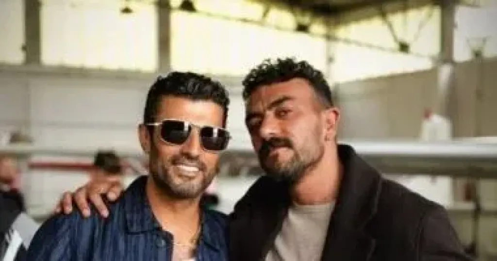 أحمد العوضى ومحمد سامى يشعلان السوشيال ميديا بصورة من شمشون ودليلة