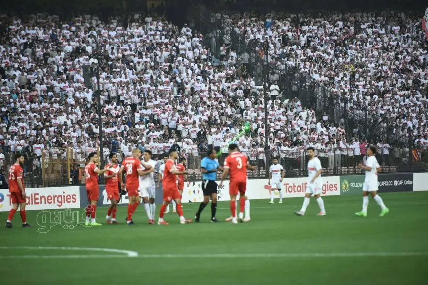 هدف ملغى، نتيجة مباراة الزمالك وشباب بلوزداد بعد مرور 30 دقيقة