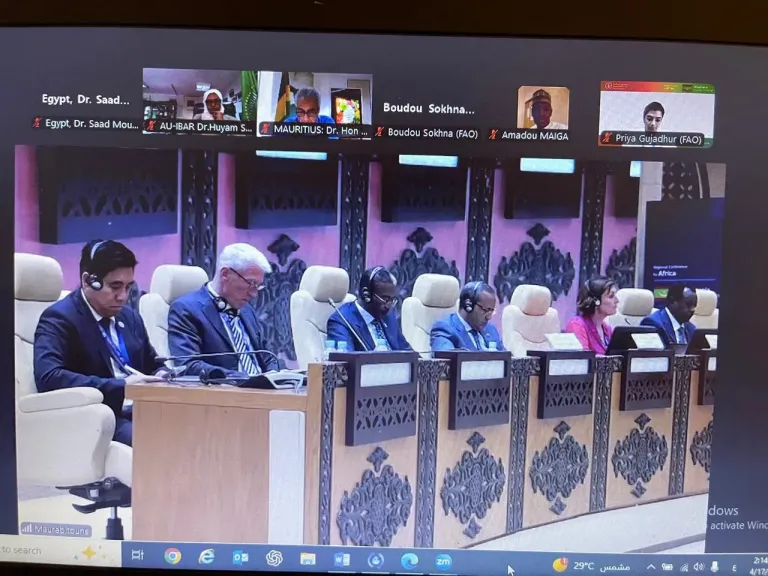 بتكليف من ” فاروق”.. ”الزراعة” تشارك في الدورة الرابعة والثلاثين لمؤتمر ”الفاو” لإفريقيا ”افتراضيا”