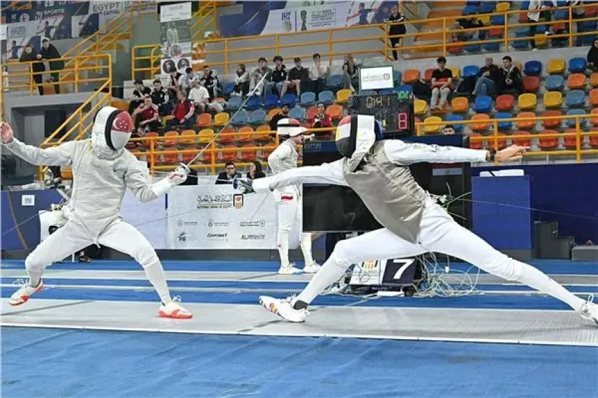 انطلاق منافسات الأدوار النهائية للفردي بكأس العالم لسلاح الشيش بالقاهرة