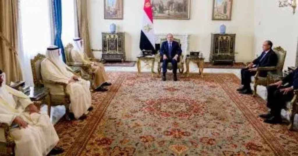 جراح الأحمد الصباح يثمن المواقف التاريخية لمصر في دعم أمن وسيادة واستقرار الكويت