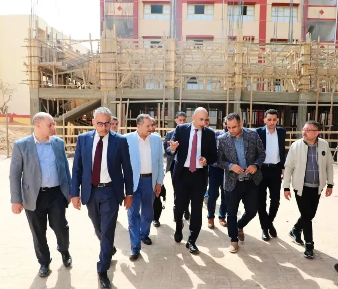 وزير التربية والتعليم يزور مدارس المرج لمتابعة خطة هيئة الأبنية التعليمية للاستعداد للعام الدراسي المقبل