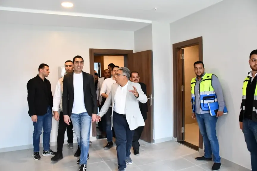 وزير الشباب والرياضة ومحافظ الدقهلية يتفقدان ستاد المنصورة ويتابعان تطوير نزل شباب المنصورة