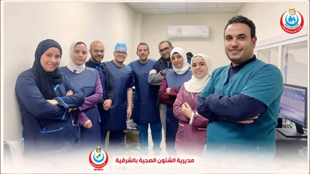 صحه الشرقيه:القسطره القلبيه بمستشفى فاقوس المركزي تنفذ المئويه الاولى