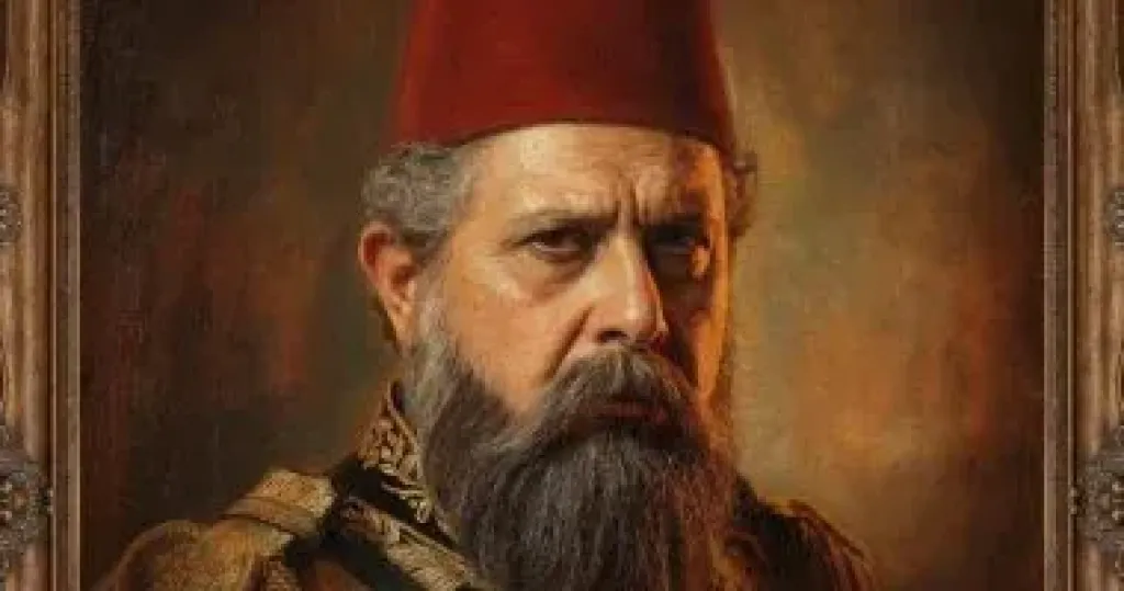 ماجد الكدوانى بلحية طويلة وملابس عسكرية فى القرن الـ19 ببوستر فيلم أسد