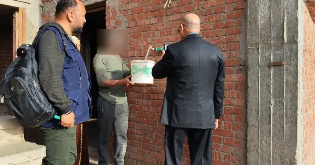 مياه الشرقية  :توصيل 30 وصلة مياة مجانينة بقرية ام الزين وتوابعها