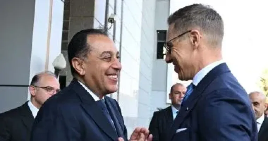 رئيس الوزراء لرئيس جمهورية فنلندا: مصر مهتمة بتعزيز التعاون فى مجال التعليم